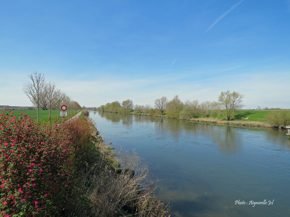 Chambre htes Les Vert Linettes  Canal de la somme Piste cyclable   